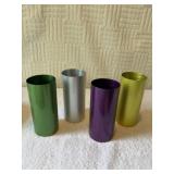 Set of Perma Hues aluminum tumblers