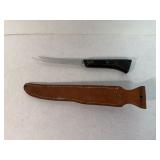 Western stainless steel fish filet knife with