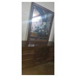 Century furniture dresser with 9 drawers and