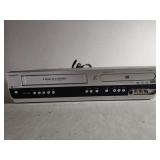 Magnavox DVD Recorder VCR dual player. Powers on,