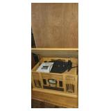 Turntable, am/ f m radio with C.D player