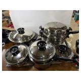 TownCraft Stainless Cookware Set with Electric