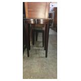 Wooden Lamp table /plant stand 26in tall