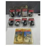 2-pack of 1-5/8" (40mm) light-duty swivel bearing
