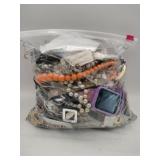 Gallon bag of mixed jewelry.  6.5lb