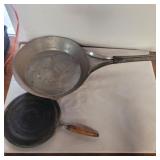 Cowboy skillet pressed steel 12in diameter  and