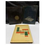1964, 1963, & 1965 "Cactus" yearbooks x3
