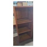 Small bookcase 21x15x48in