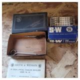 Smith and Wesson pistol box and Smith Wesson 38