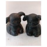 2 modern cast iron Griswold pups
