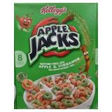 6 full size boxes of apple Jack