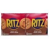 3- 12.9oz boxes of whole wheat Ritz crackers