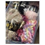 Novelty, yarns, and material