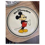 1970s Walt Disney World Mickey Mouse metal tray,