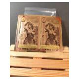 GOLD 2-1/4 IDAHO GOLDBACKS1/4000TH TROY OUNCE