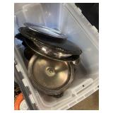 Assorted silver plated dinnerware