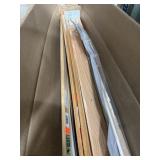 Assortment of wooden seam binder moldings