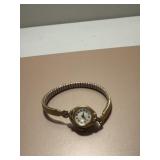vintage Wyler watch Co wrist watch gold toned