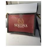 Nocona boots leather material size 4 toe, 03 heel