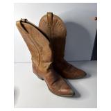 Santa Fe Boot Co, leather cowboy boots (size