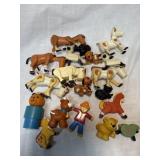 Vintage Fisher Price toys lot