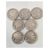 7 Buffalo nickels next year