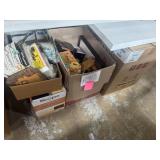 All kinds of craft supplies, blank canvas board,