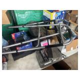 DVD player, VCRs, other electronics, walker, and
