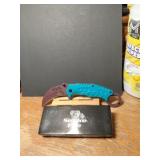 Snake Eyes Tactical Pocket KnifeLight Blue With