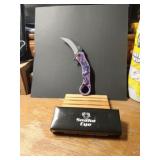 SNAKE EYES TACTICAL 3D DRAGON POCKET KNIFE WITH