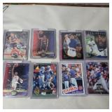 12 sports cards ryne Sandberg, Irvin, grant hill,