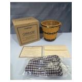 Longaberger collectors club miniature 2001