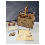 Longaberger collection club miniature 2000-01