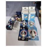 GE light bulbs, 40 watts, 65 watts, 45watts, and