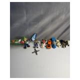 Mario Nintendo car, hot wheels assortment and the