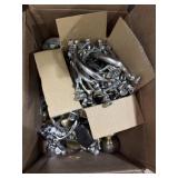 Assortment of door handles, door knobs and drawer