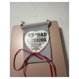 Dad memorial gift plaque for loss of dads with