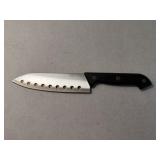 Unbranded cooking knife 11in with handle and has