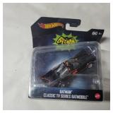 Hot Wheels batmobile in package