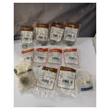 Halex two hole strap 1- 1/2 inch, halex water