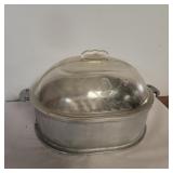 Guardian ware roasting pan with glass lid