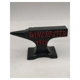Modern cast iron Winchester anvil