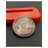 1 OUNCE .999 FINE COPPER AMERICA 250TH1776-2026