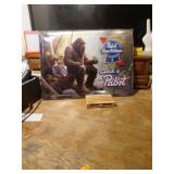 Metal BigFoot And Pabst Blue Ribbon SignBigfoot