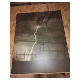 Lightning portrait by Lafayette photographer