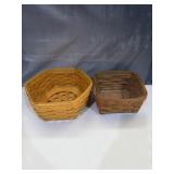 Longaberger 1986 & 1998 baskets 1 with