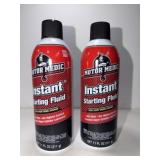 2 New Motor Medic Instant Starting Fluid (Model