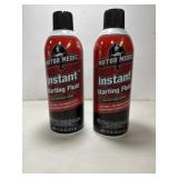 2 New  Motor Medic Instant Starting Fluid (Model