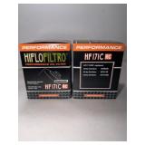 2 New Hiflofiltro HF171CRC is a chrome RC