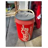 Vintage coca cola cooler